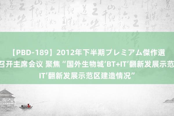 【PBD-189】2012年下半期プレミアム傑作選 巴南区政协召开主席会议 聚焦“国外生物城‘BT+IT’翻新发展示范区建造情况”